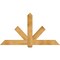 Ekena Millwork Kennewick Rough Sawn Timber Gable Bracket, Western Red Cedar, 72"W x 39"H x 2"D x 6"F, 13/12 Pitch GBW072X39X0206KEN00RWR - alternate 1